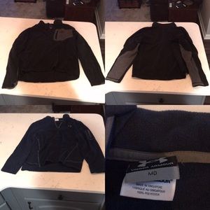 The North Face Fleece and Under Armour 1/4 Zip - M
